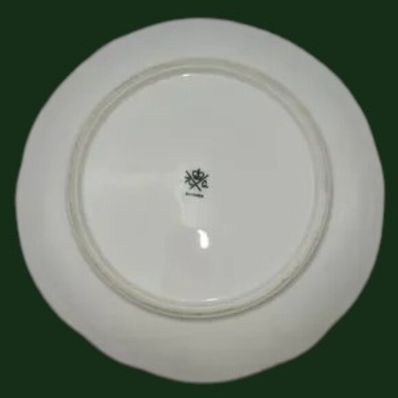 Vintage Rosenthal & Co. Bavaria Porcelain Hand Painted Daisies Dessert Plate - Picture 4 of 5